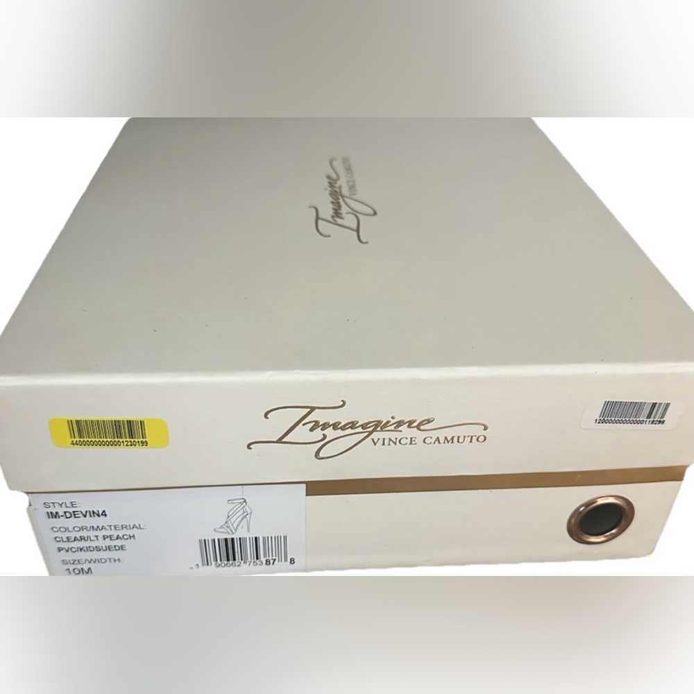 Vince Camuto  Imagine IM-Devine4 Clear /Suede Size 10 - Picture 10 of 10